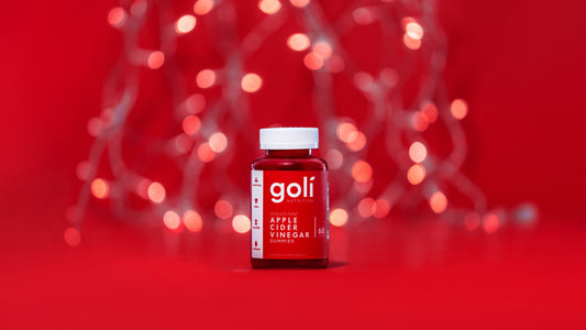 Notebook and Goli gummies for building new habits