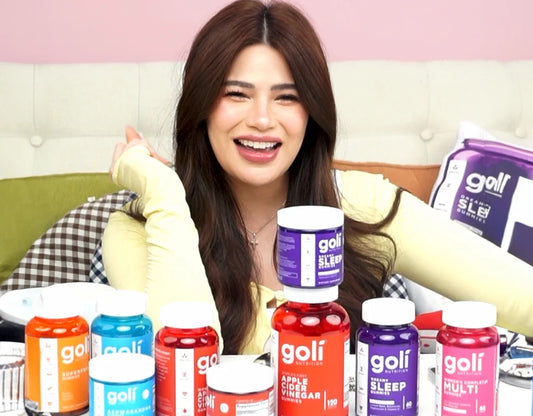 Denise Laurel hosting a Goli Philippines TikTok Shop live
