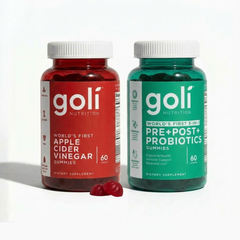 Apple Cider Vinegar + Pre+Post+Probiotics (120 Gummies - Pack of 2)
