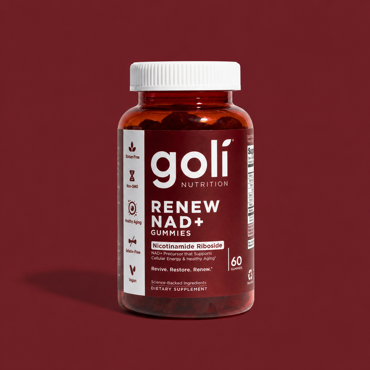 Renew NAD+ Gummies 60's