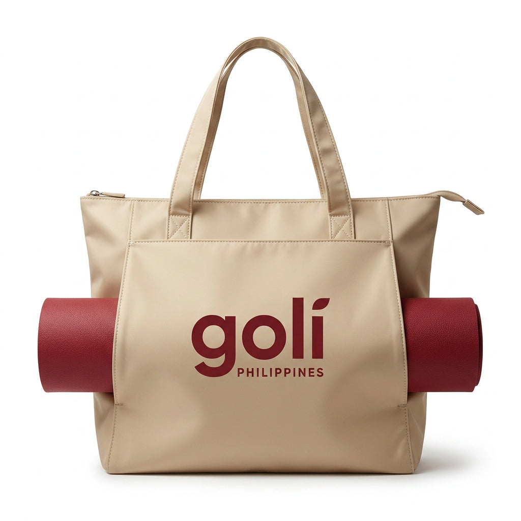 Goli Yoga Bag | Lightweight Portable Tote Bag for Yoga, Gym, Travel & Daily Use